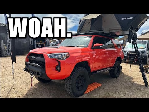 Tasteful Toyota 4Runner TRD Pro Build! Solar Octane Rhino Rack setup!