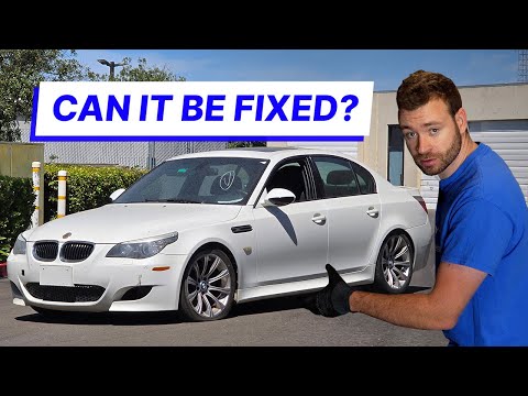 An Accident Left This 6-Speed V10 Engine LOCKED - BMW E60 M5 - Project Fresno PT2