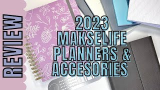 2023 MAKSELIFE PLANNERS & ACCESORIES! #maksereviewcrew | Companion Notebooks | Folio