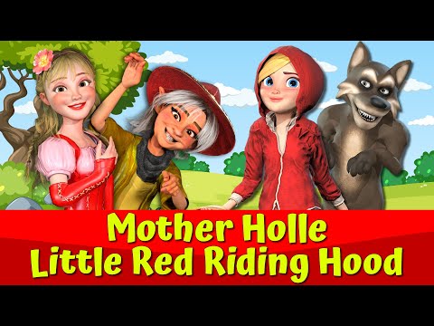 Little Red Riding Hood And The Big Bad Wolf 🔴🐺I Mother Holle 🧙🏻‍♀️🔴I Animated Fairytales 🌟