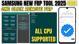 Latest🔥All Samsung FRP Unlock Tool 2024 | All Samsung FRP Bypass Tool 2025 Android 14/13/12