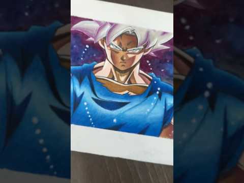 DRAWING GOKU ULTRA INSTINCT [DRAGON BALL LEGENDS] ⚡️✨‼️ #gokuultrainstinct #goku #dragonballlegends