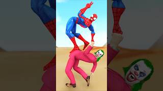 Who is Stronger? Spider-man vs Joker, Venom, Deadpool #gta #spiderman #funnyvideo  #homemaranha