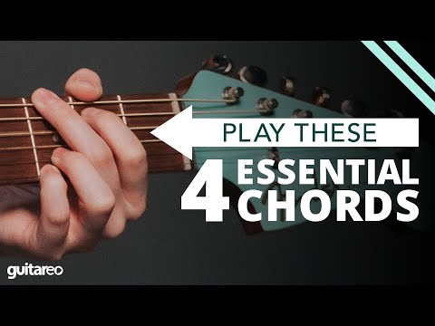 How to Play 4 Essential Chords - Guitar Chord Workout for Beginners