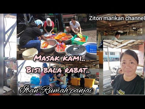 Bergotong Royong masak.. bisi rabat kami serumah.