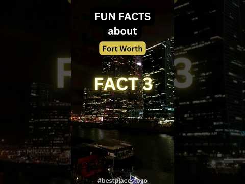 Fort Worth Fun Facts #sightseeing #funfacts #travel #fortworth