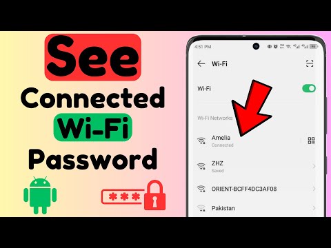 How to Show Wi-Fi Password on Android Phone (2024) | How See Connected WiFi Password