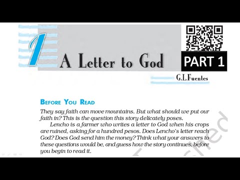 A Letter to God Class 10 English Chapter explanation Part 1