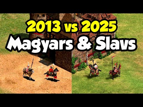 Through the Ages: Magyars and Slavs (2013 vs 2025)