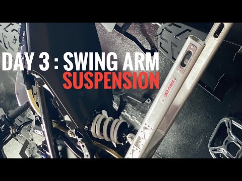 DAY 3 : SUSPENSION AND SWING ARM / SNIPER 155 MALAYSIAN PROJECT