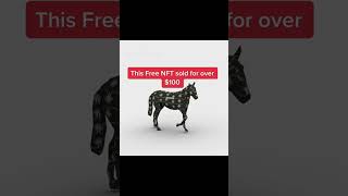 This Free NFT sold for over $100 🤑 #freenft #nft ntfs #crypto #makemoneyonline #sidehustle #money