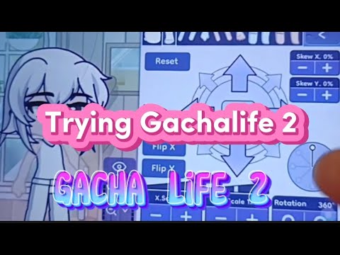 I tried the  New Gachalife 2🥰/Annesgachalife😍🥰