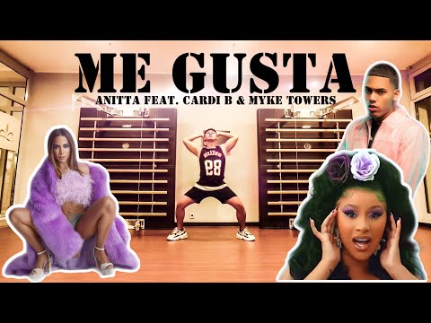 ME GUSTA - ANITTA FEAT. CARDI B & MYKE TOWERS OFFICIAL DANCE FITNESS | FITDANCE | CARDIO WORKOUT