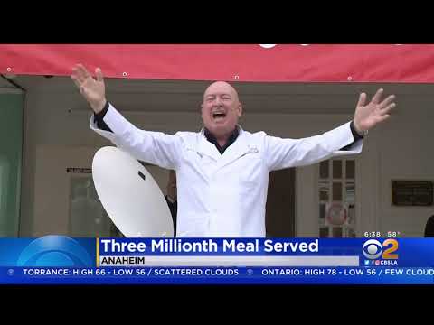 Milestone - 3 Million Meals Served at Anaheim White House