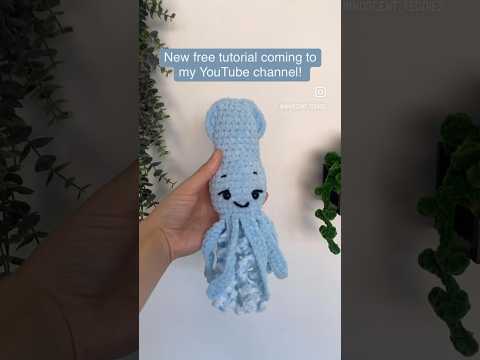 New free crochet tutorial coming to my channel Thursday 5:30pm! #amigurumi #crochet #crochetpatterns