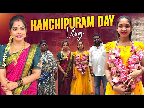 Kanchipuram வரை வந்துட்டு Shopping பண்லனா எப்படி 🛍️| Day @Kanchipuram | Kannan Bhagavathy