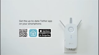 How to Set up TP-Link Range Extender RE550 via Tether App