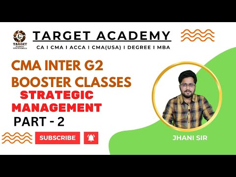 2.CMA_INTER_G2_SM_BOOSTER_CLASSES_PART-2_BY_JHANI_SIR #cma #cmaexam #cmainter #ca #acca #cmausa