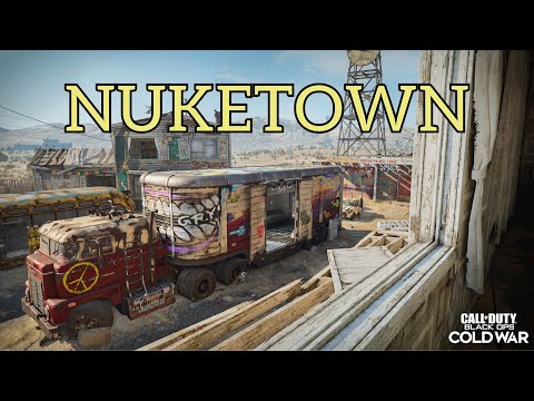 *NEW* COD Cold War Nuketown map-insane gameplay #shorts