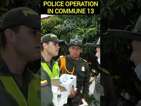 👮‍♀️ Major Police Operation in Medellin’s Commune 13: Firearms Seized and Motorcycles Immobilized