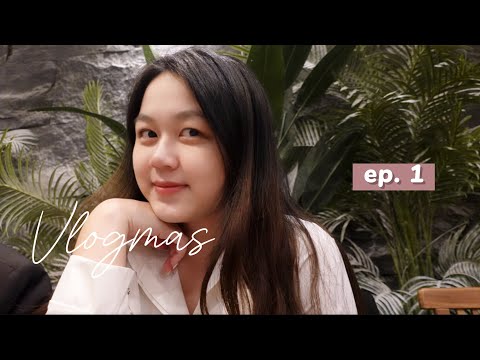 Vlogmas❄️ep.1 | Orlo 年曆開箱📔、佈置宿舍🎄、World Café☕️