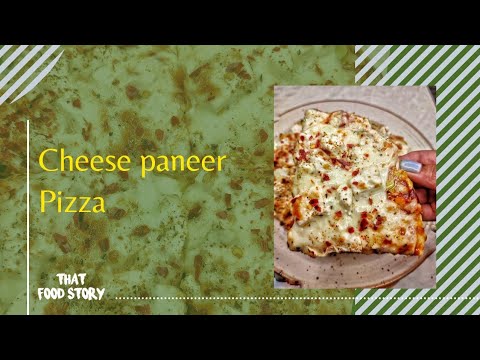 Cheese Mayonnaise Paneer Pizza | Pizza Recipe | Homemade Pizza | Cheese Burst Pizza