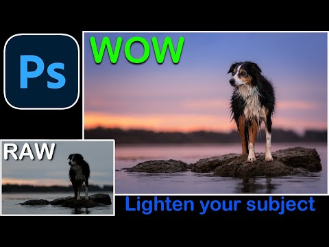 Blending a single exposure in Photoshop