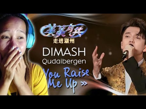 Dimash Qudaibergen - You Raise Me Up (Beauty and Harmony, CCTV-1, Сhina) Reaction