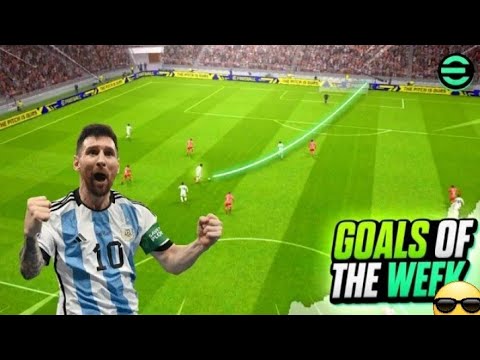 Best Goal Of The week In efootball 2023 Mobile