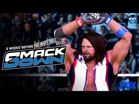 WWE 2k24 FRIDAY NIGHT SMACKDOWN; 3 WEEKS BEFORE NO WAY OUT (2/2)