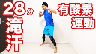 【28分】滝汗グーパンチ有酸素運動！嫌でも必ず痩せるやーつ！ | Muscle Watching