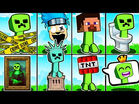 TROVA TUTTI i FIGLI del CREEPER di MINECRAFT su MORPH SIMULATOR su ROBLOX