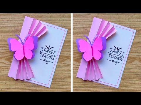 Easy DIY Teacher's Day Card Ideas | Happy Teacher's Day Card | Easy Teachers Day Cards 2024