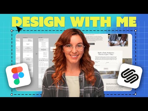 Design with me ✨ My full web design process using Figma & Squarespace