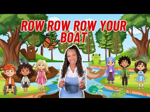 Row Row Row Your Boat| Learning with Ms Houston