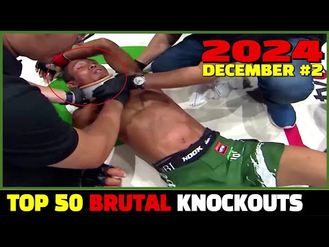 Top 50 Brutal Knockouts December 2024 #2 (MMA•Muay Thai•Kickbox•Kun Khmer)