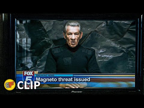 Magneto's Public Threat Scene | X-Men The Last Stand (2006) Movie Clip HD 4K