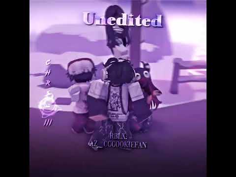 UNEDITED VS EDITED⁉️👀|| Roblox edit || #shorts