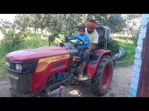 Madhu Ne Aaj tractor chalaya