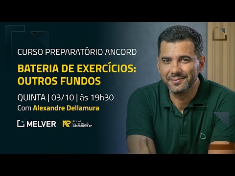 Curso Preparatório Ancord | Bateria de exercícios: outros fundos