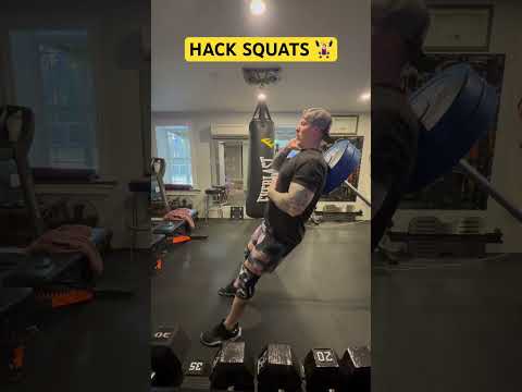 Home gym hack…try these next leg day. #legday #gymhacks #lovemyhomegym