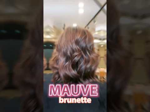 Mauve Brunette - Newance by Topchic Fashion | Goldwell #haircolor #topchic #newancebytopchic