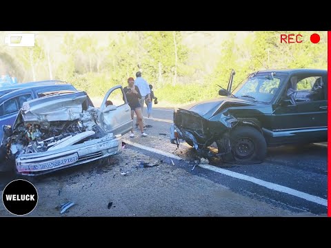 200 Shocking Car Crash Caused by Bad Driver Caught On Camera You Won't Believe!