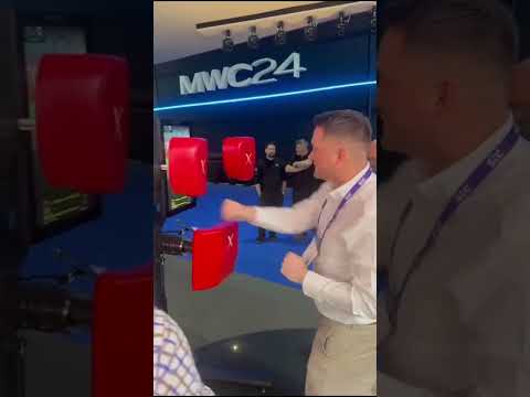 Mpirical’s very own Rocky Balboa! Powered by 5G at MWC!