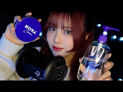 ASMR｜ぐっすり熟睡できる耳かき＆耳マッサージ👂💤(2.5h,囁き雑談,綿棒,竹の耳かき,耳エステ,ホットタオル,濡れコットン,アイスグローブ,ブラシ,ゴム手袋)