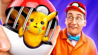 Jock vs Nerd Student in Prison | My Pokemon in Jail!