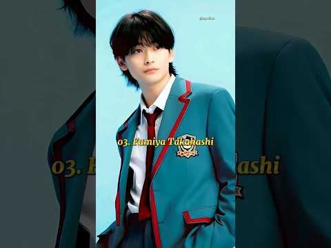 Top 10 Most Handsome Japanese Actors 2024 #shorts #top10 #fumiyatakahashi #japanese #handsomemen