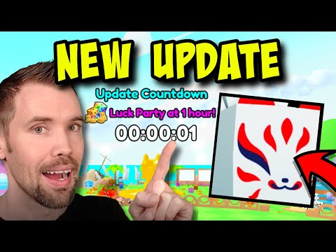 🔴LIVE | UPDATE COUNTDOWN NEW HUGE KITSUNE FOX IN PETS GO | Roblox