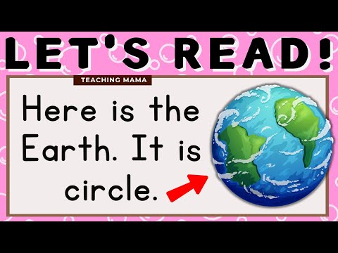 LET'S READ! | PRACTICE READING ENGLISH | SIMPLE SENTENCES FOR KIDS | LEARN TO READ | TEACHING MAMA