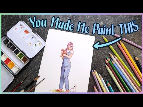 Painting Patreon Suggestions ✦ Watercolor Painting Process